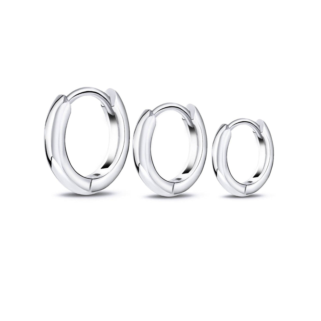 3-Ring Earring Set - Triella-Silver-Nora Luxe