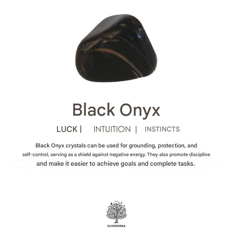 Black Onyx and Lava Stone Cube Balance Bracelet - Aurelia-Onyx-Gold-Nora Luxe