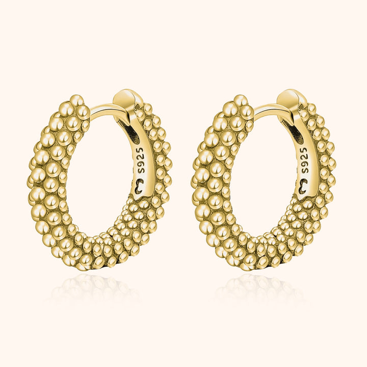 Ear stud earrings - Aurilia-Gold-Nora Luxe