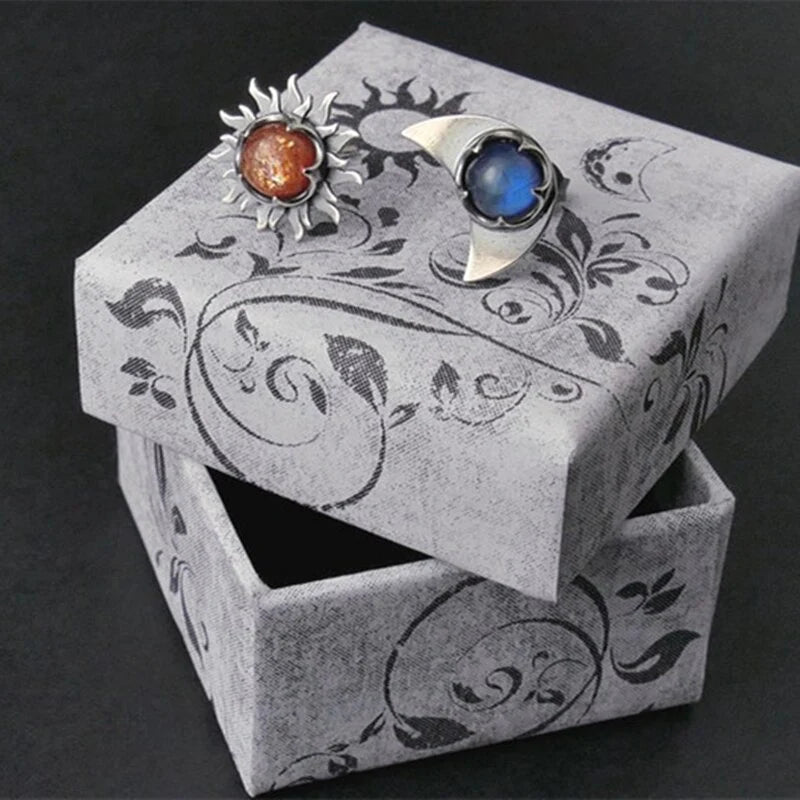 Earrings Sun and Moon - Sunny-Nora Luxe