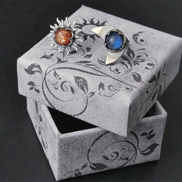 Earrings Sun and Moon - Sunny-Nora Luxe