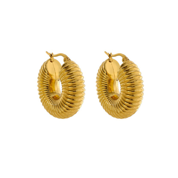 Elegant Golden Earrings for Everyday Wear-Nora Luxe