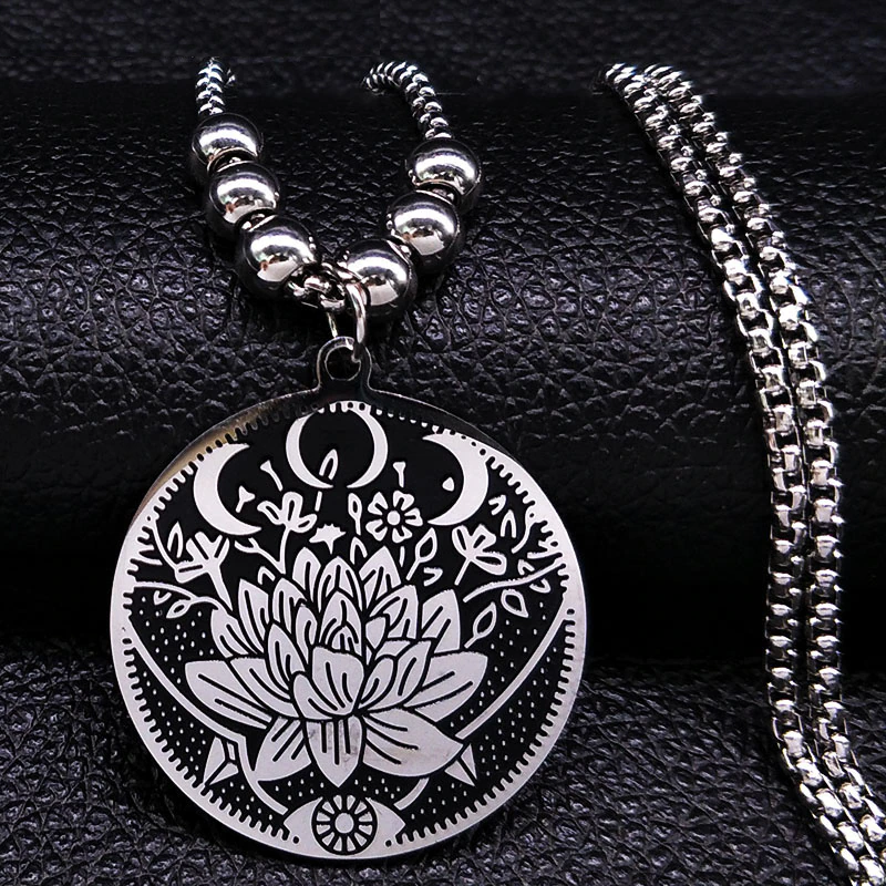 Elegant Lotus Flower Necklace | Exquisite Jewellery for Women-Nora Luxe
