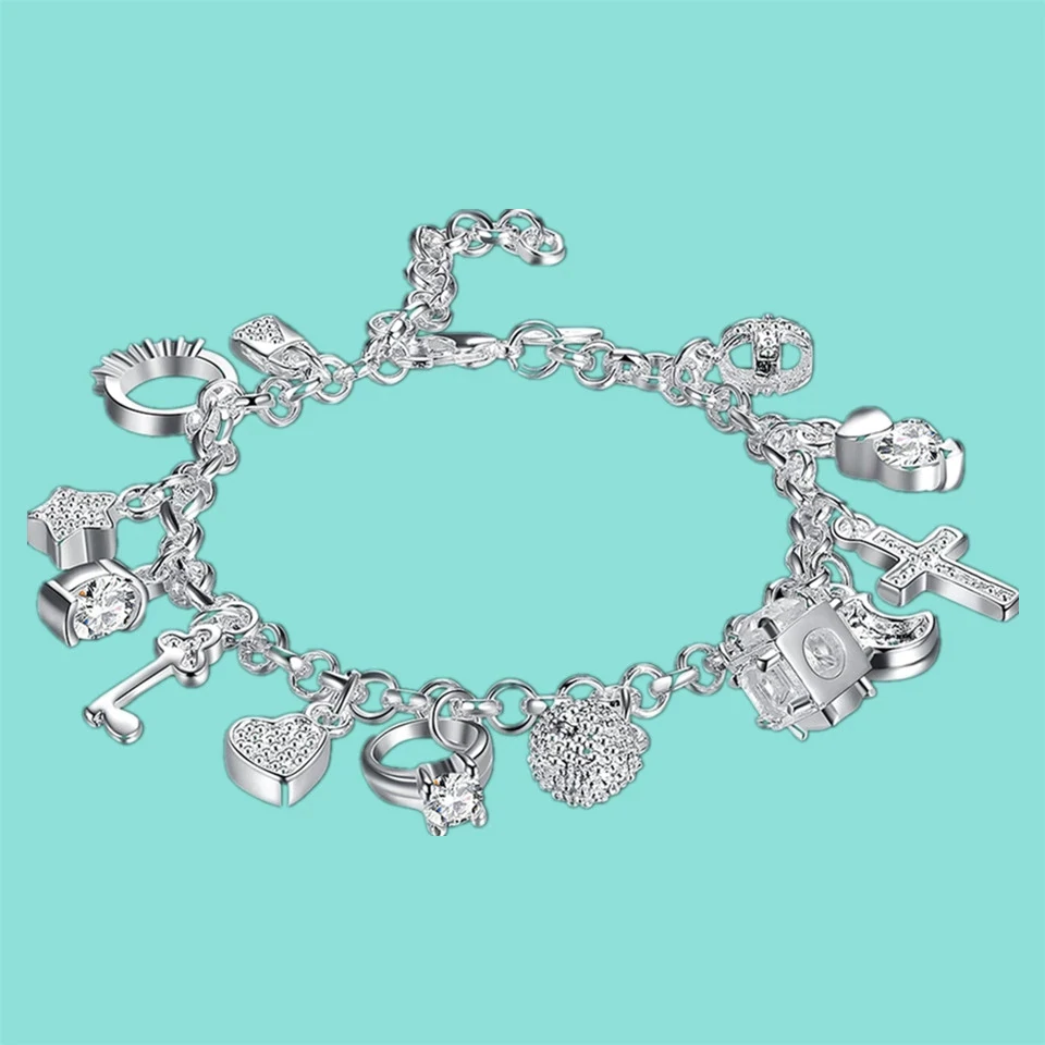 Elegant Women's Charm Bracelet | Lucky Jewellery-Nora Luxe