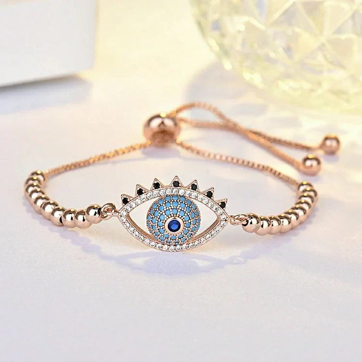 Evil Eye Bracelet - Mira-B Silber-Nora Luxe
