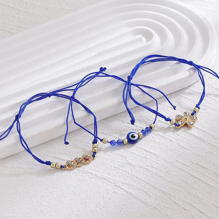 Evil Eye Partner Bracelets - Elif-Flower-Nora Luxe