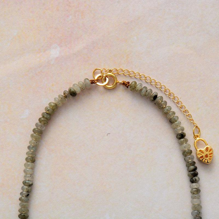 Healing Heart Bead Necklace - Nova-Nora Luxe