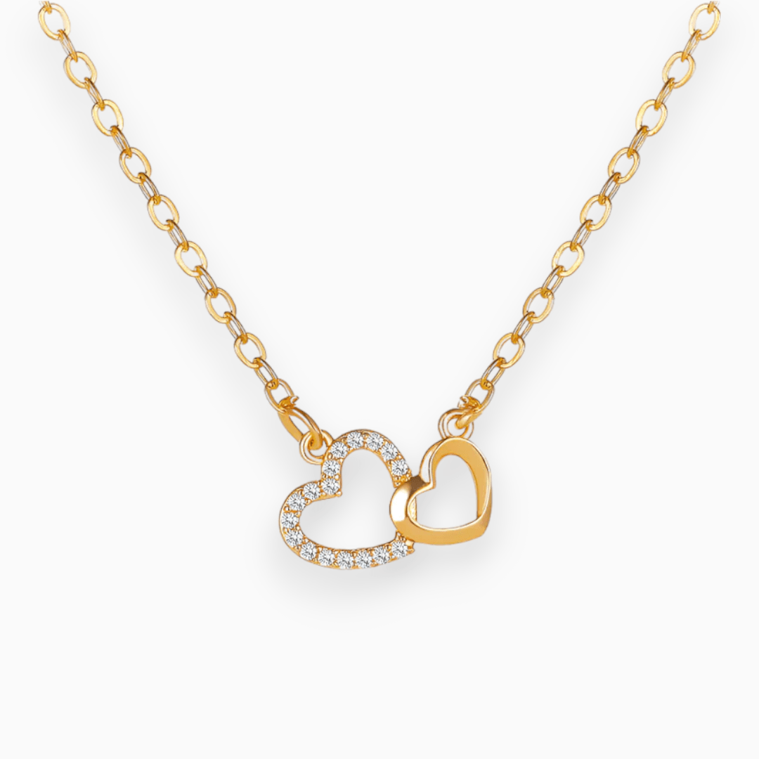 Heavenly Love Connection Necklace - Celestina-Gold-Nora Luxe