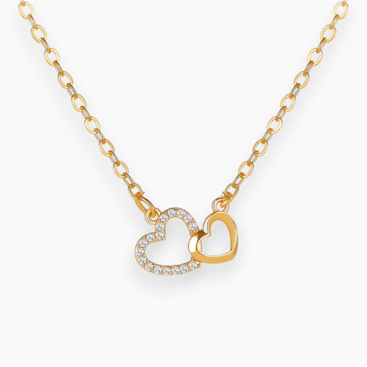 Heavenly Love Connection Necklace - Celestina-Gold-Nora Luxe