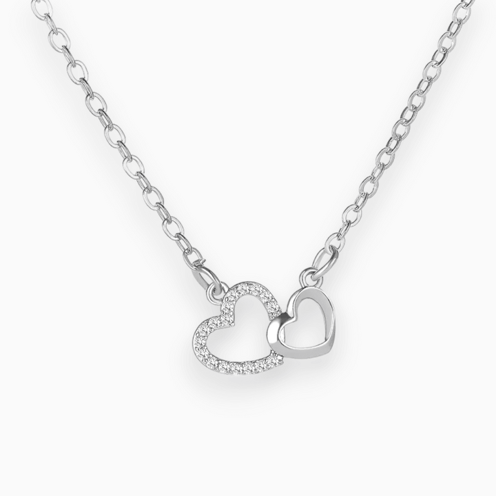 Heavenly Love Connection Necklace - Celestina-Silver-Nora Luxe