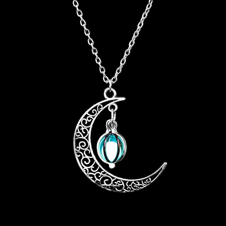 Illuminated Moonlight Necklace - Lunara-Nora Luxe