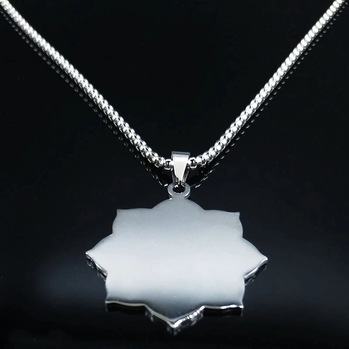 Lotus Blossom Purity Necklace | Sterling Silver Pendant-Nora Luxe