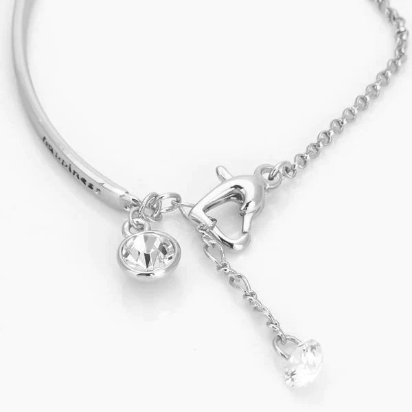 Lucky Silver Bracelet | Elegant Good Luck Charm Jewellery for Women-Nora Luxe