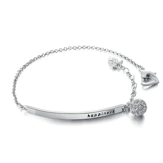 Lucky Silver Bracelet | Elegant Good Luck Charm Jewellery for Women-Nora Luxe