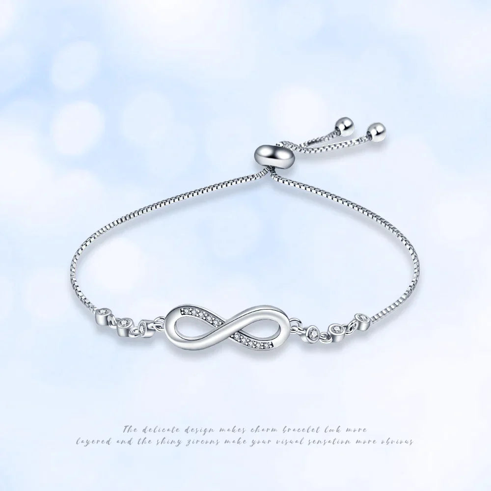 Lux Infinite Bracelet | Elegant Infinity Jewellery-Nora Luxe