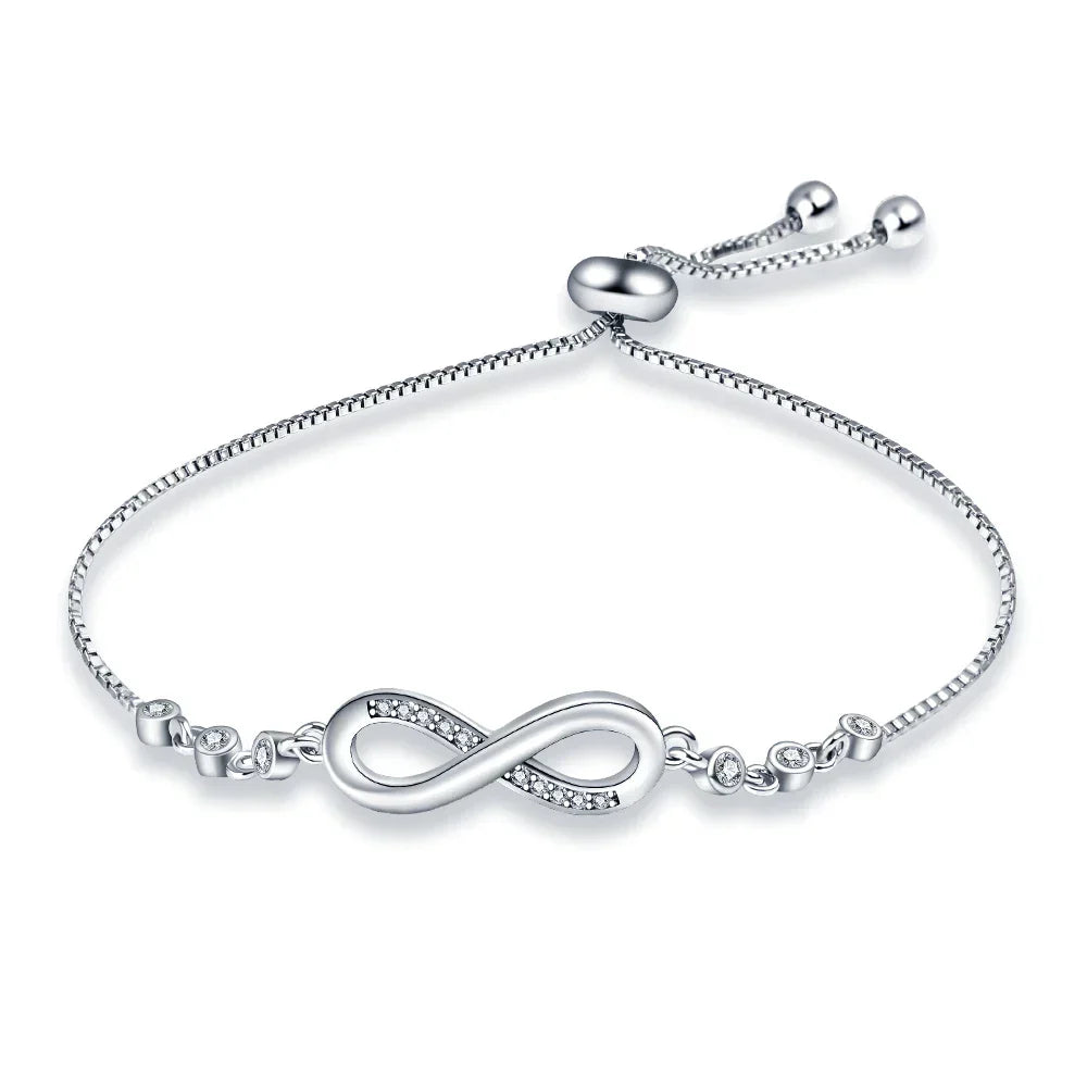 Lux Infinite Bracelet | Elegant Infinity Jewellery-Nora Luxe