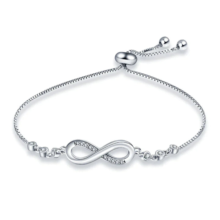 Lux Infinite Bracelet | Elegant Infinity Jewellery-Nora Luxe