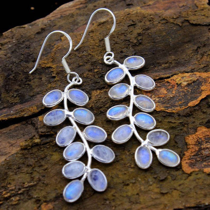 Moonstone Night Light Earrings - Jante-Nora Luxe