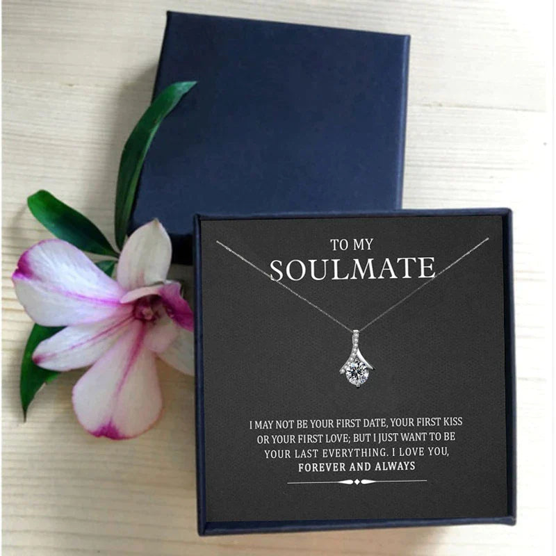 MY SOULMATE CRYSTAL NECKLACE-Nora Luxe