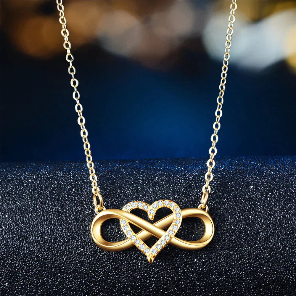 Necklace of Eternal Connection - SoulBond-Gold-Nora Luxe