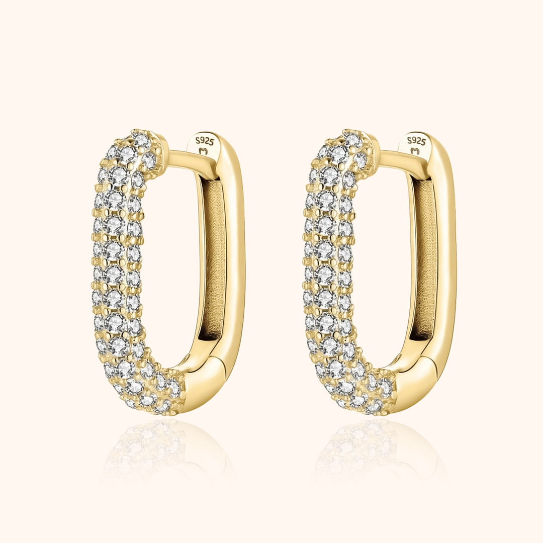 Radiant Earrings - Lucienne-Gold-Nora Luxe