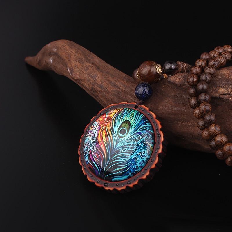 Sandalwood Necklace for Inner Peace - Seravahn-The Livary