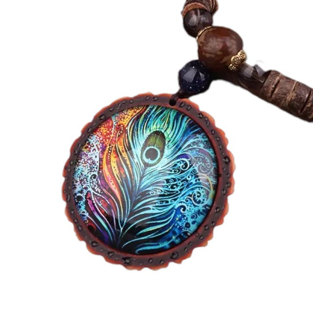 Sandalwood Necklace for Inner Peace - Seravahn-The Livary