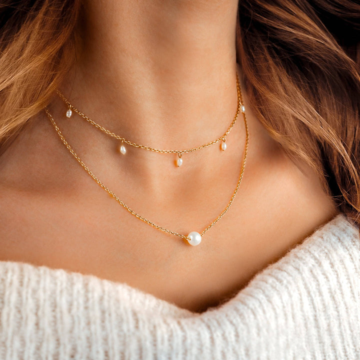 Sea Pearl Necklace - Marie-Gold-Nora Luxe