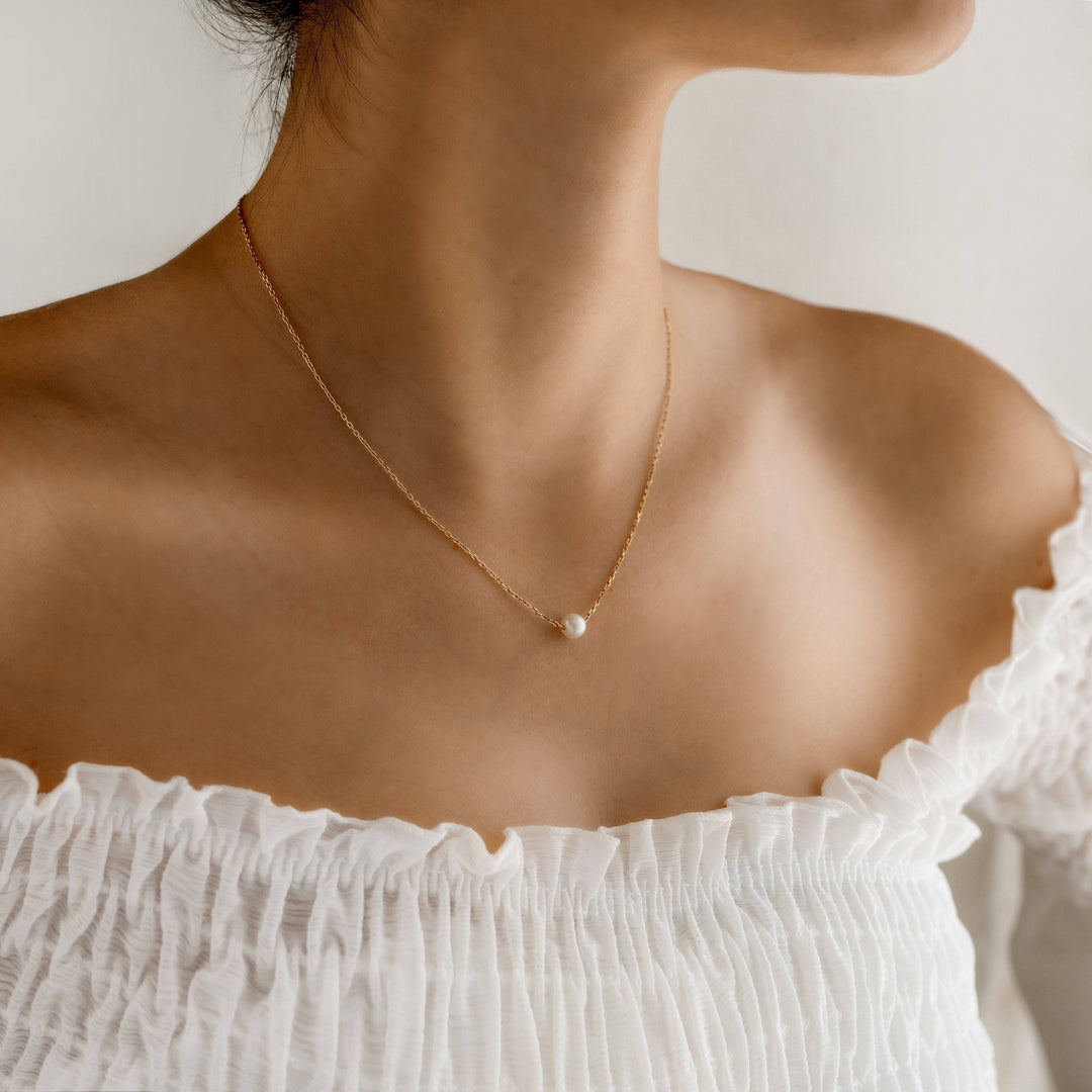Sea Pearl Necklace - Marie-Gold-Nora Luxe