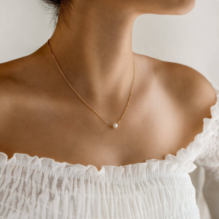 Sea Pearl Necklace - Marie-Gold-Nora Luxe