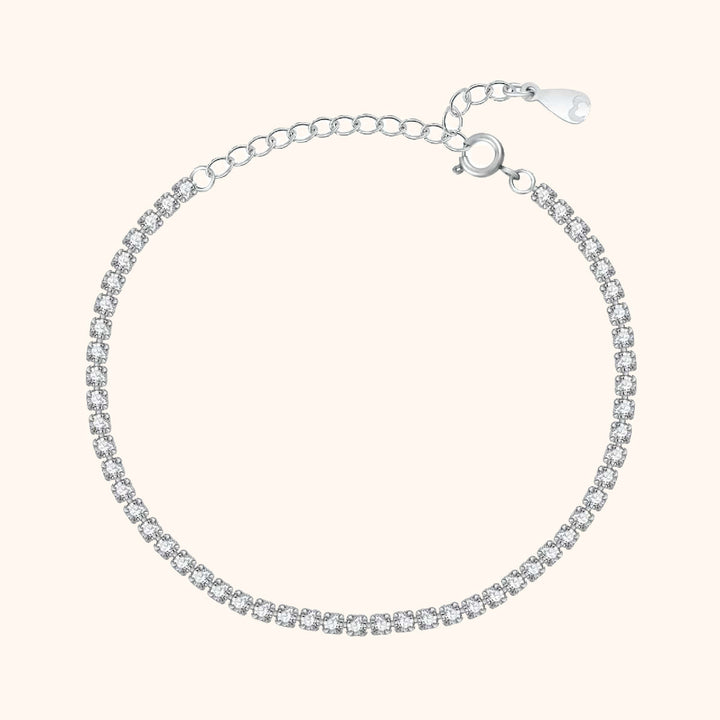 Sparkling Bracelet - Clara-Silver-Nora Luxe