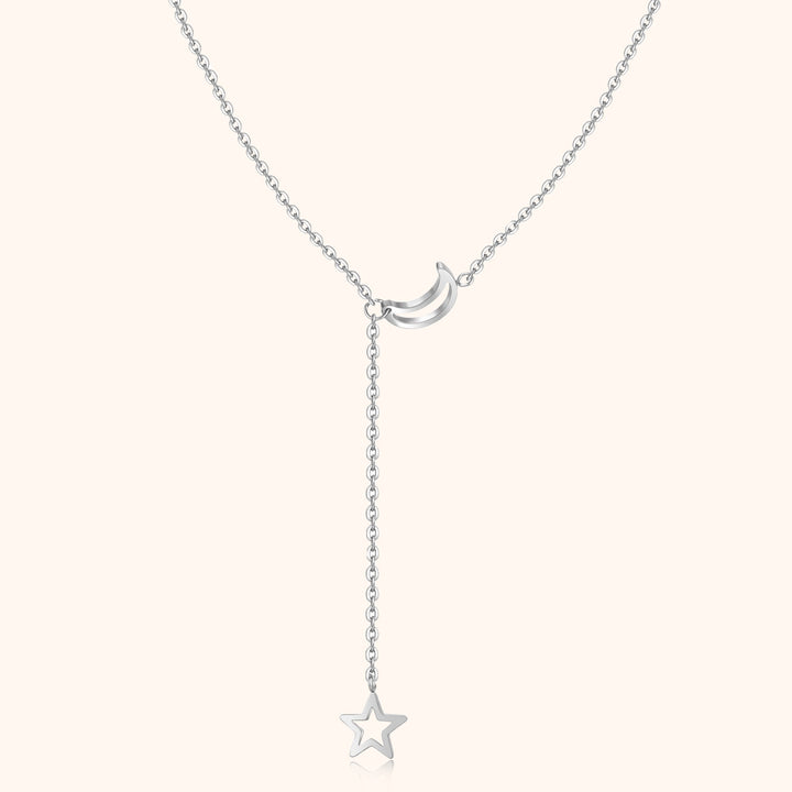 Star Light Necklace - Nova-Silver-Nora Luxe