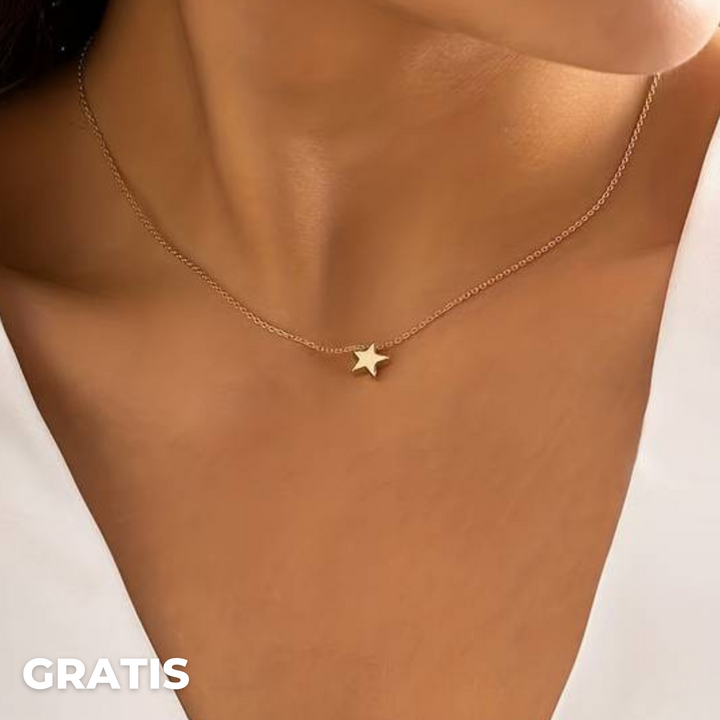 Star Necklace of Luck - Lyra-Gold-Nora Luxe