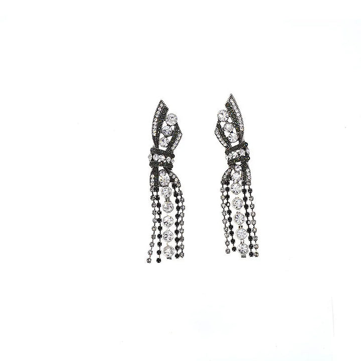 Stunning Butterfly Bow Pendant Earrings - Annelise-Nora Luxe