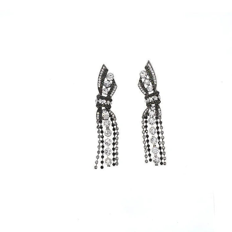 Stunning Butterfly Bow Pendant Earrings - Annelise-Nora Luxe