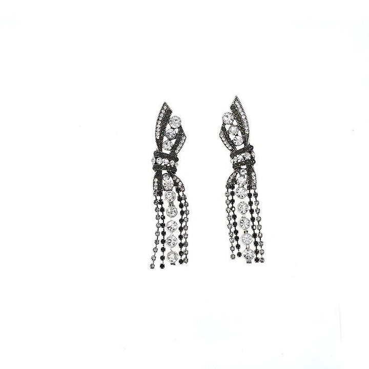 Stunning Butterfly Bow Pendant Earrings - Annelise-Nora Luxe