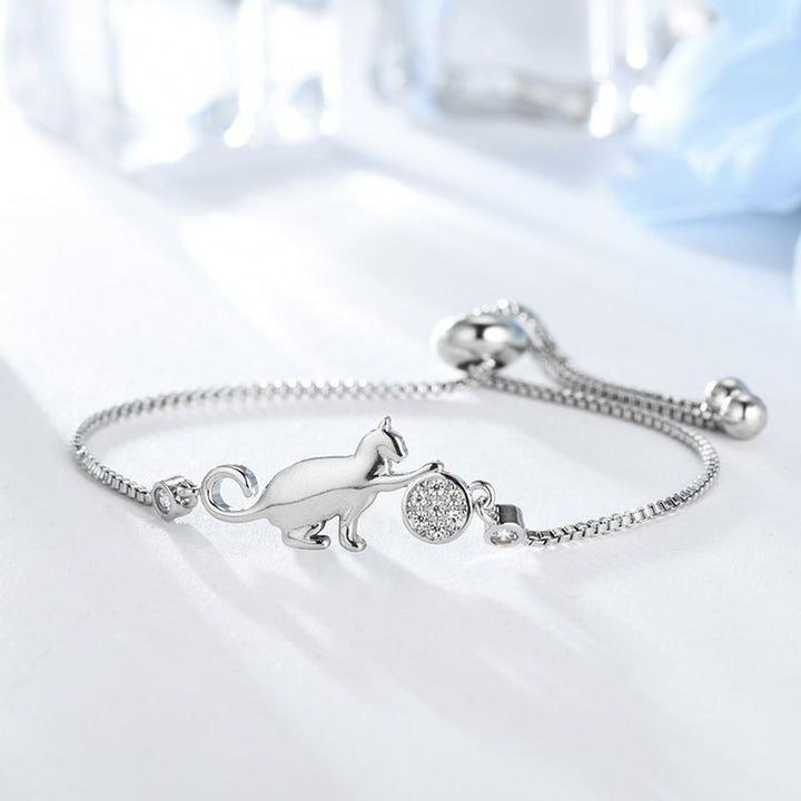 Stylish Cat Bracelet - PurrAmour-Nora Luxe