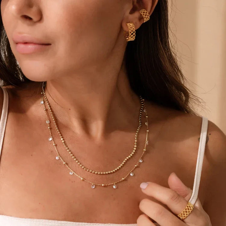 Stylish Earcuff - Lunara-Gold-Nora Luxe