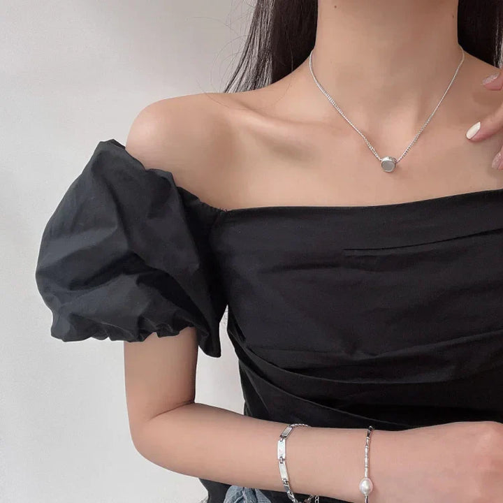 Stylish Necklace with Smiley - Mira-Nora Luxe