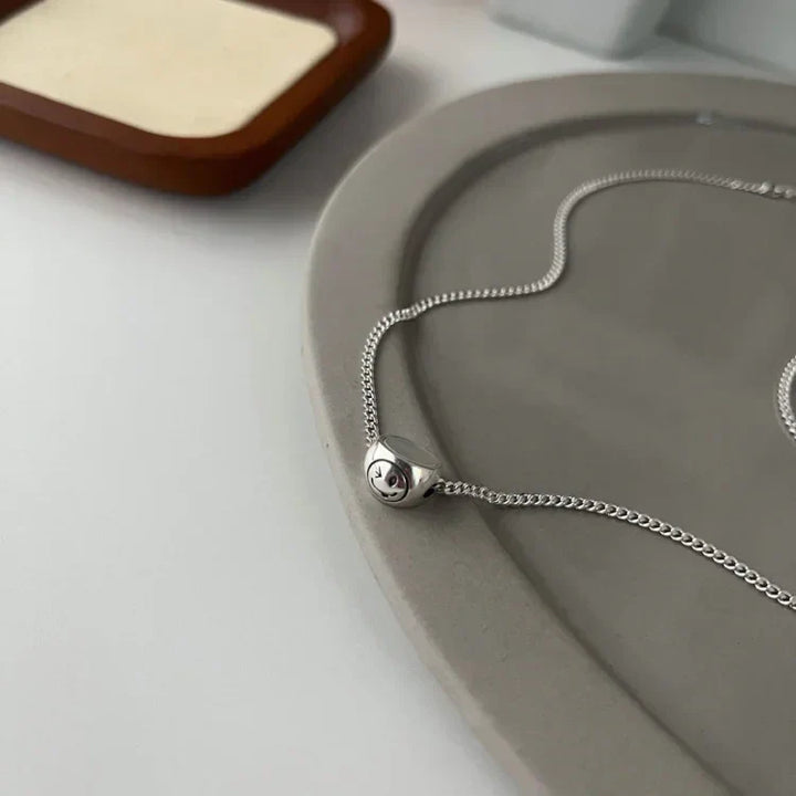 Stylish Necklace with Smiley - Mira-Nora Luxe