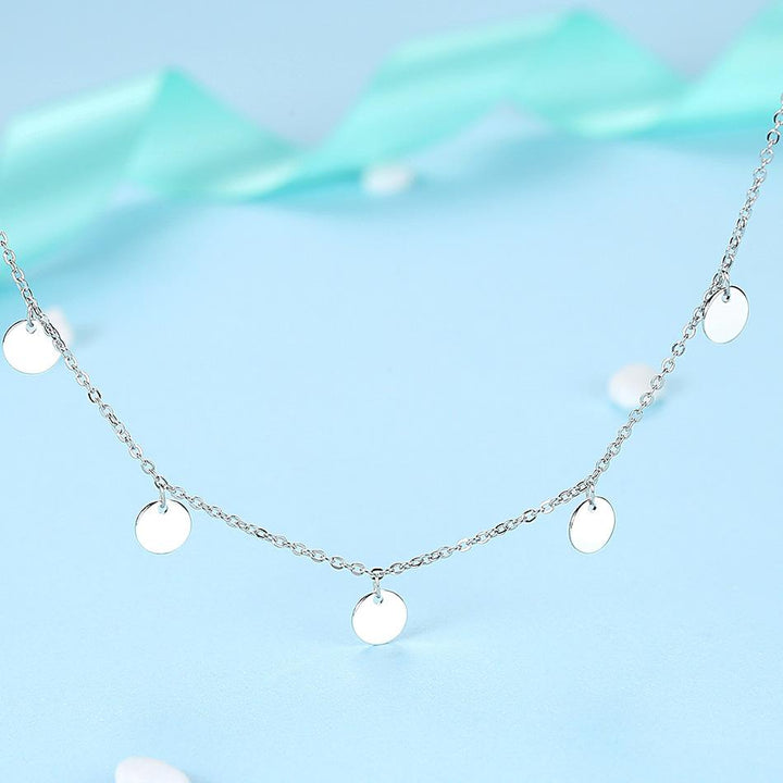 Stylish Silver Necklace - Aralyn-Nora Luxe