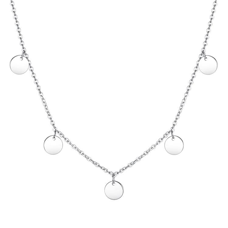 Stylish Silver Necklace - Aralyn-Nora Luxe