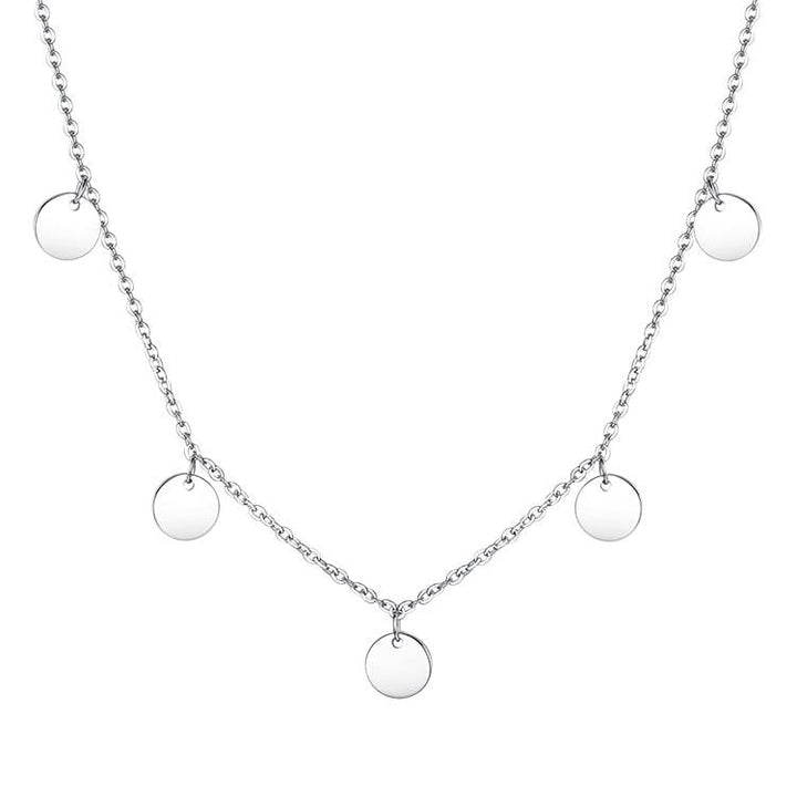 Stylish Silver Necklace - Aralyn-Nora Luxe