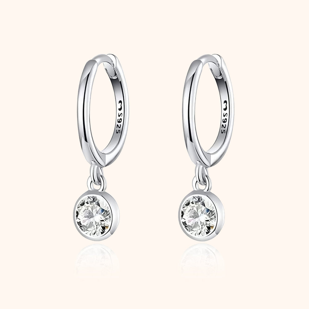 Subtle Stylish Earrings - Nova-Silver-Nora Luxe