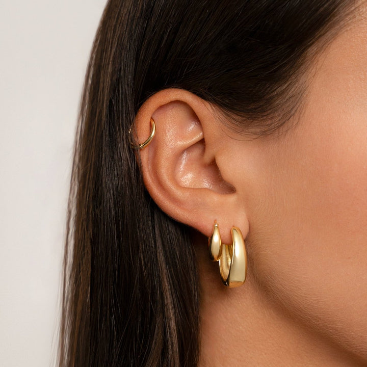 Timeless Earrings - Isolde-Gold-Nora Luxe