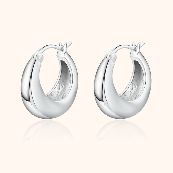 Timeless Earrings - Isolde-Silver-Nora Luxe