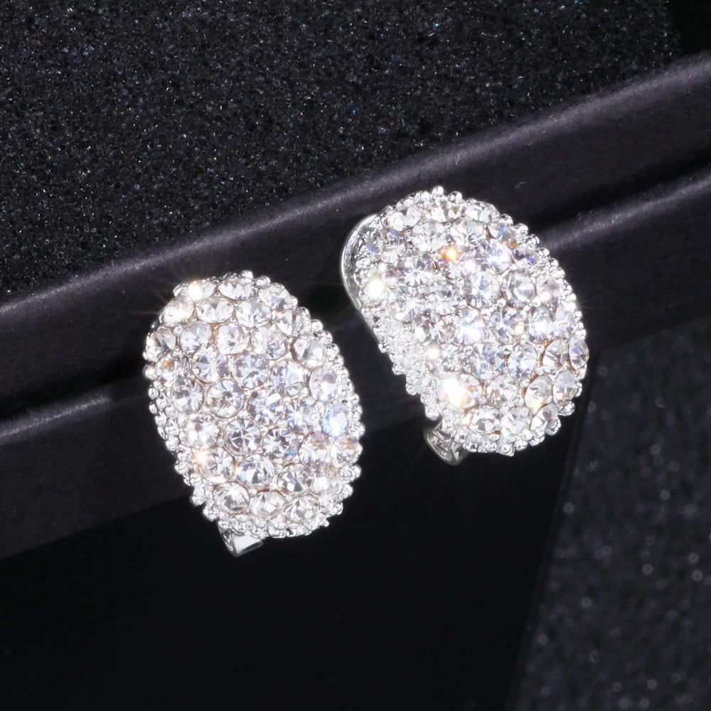 Timeless Romantic Zircon Earrings-Nora Luxe