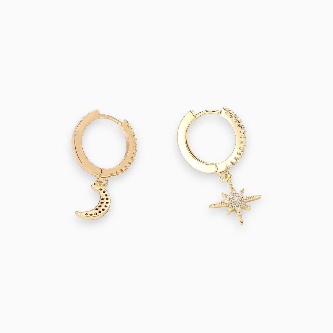 Twilight Sparkle Earrings - Lyra-Gold-Nora Luxe