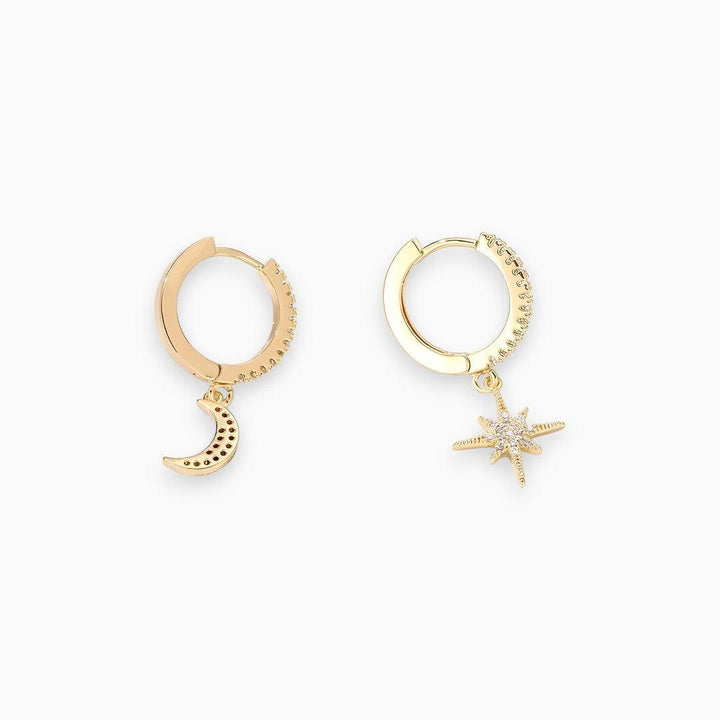 Twilight Sparkle Earrings - Lyra-Gold-Nora Luxe