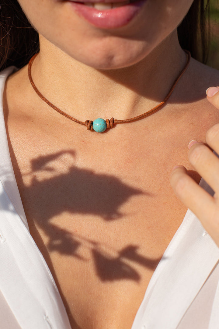 Valuable Turquoise Choker Necklace – Calista-Nora Luxe